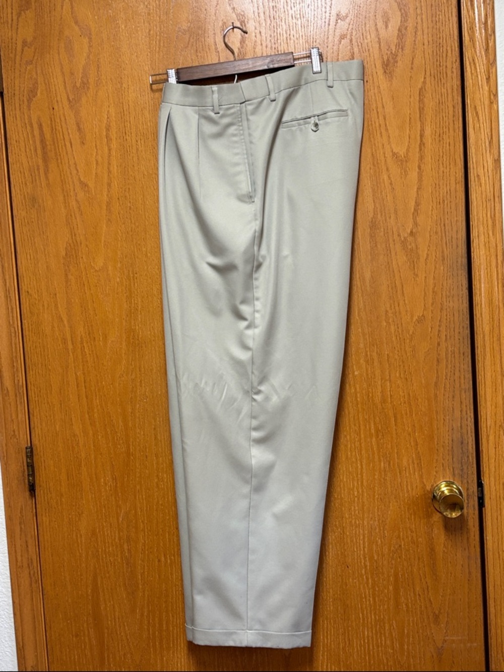 Roundtree & Yorke Light Pleated Men's Dress Pants